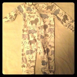 Carters one-piece. 'Sleep and play'